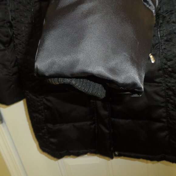 Esprit woman black coat with hoodie - Size M - Picture 15 of 16